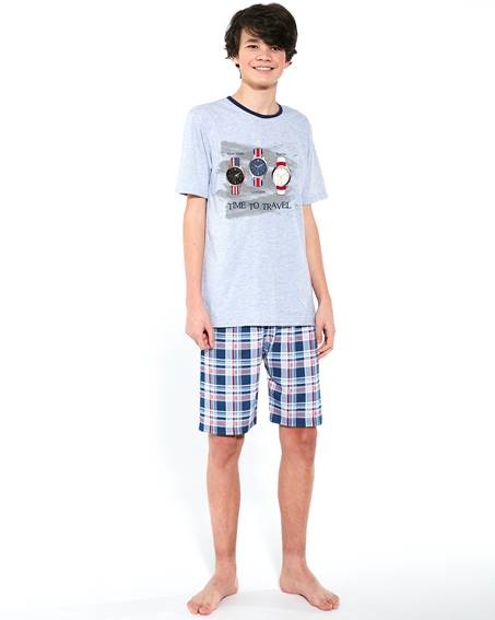CORNETTE 551/34 "Time to travel" пижама подростковая для мальчиков 