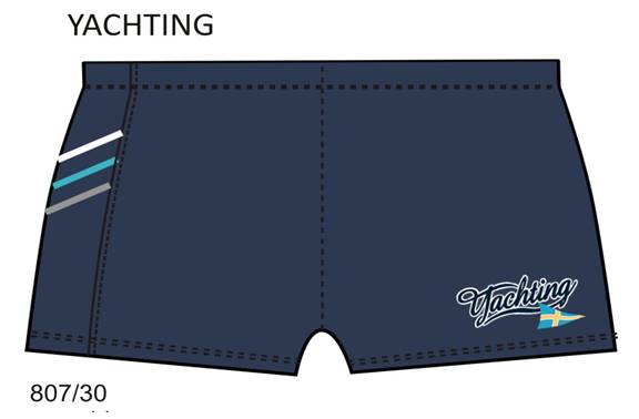 CORNETTE 807/30 Yachting  шорты купальные подростковые для мальчиков (granat)