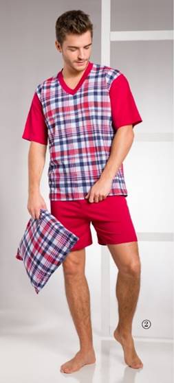 TARO_B/Л17_002 ROMAN пижама мужская (цвет 2) красный