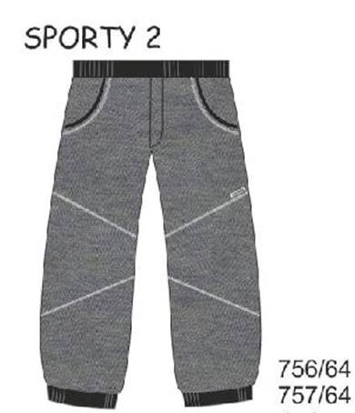 CORNETTE 756/64 SPORTY-2 брюки спорт для мальчиков темный меланж