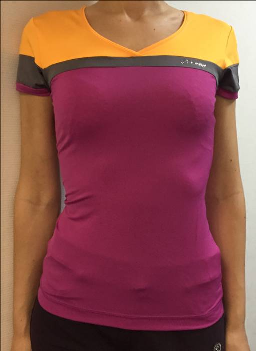 EXTORY TR0671.0001 футболка женская фуксия-оранж (S-XL)
