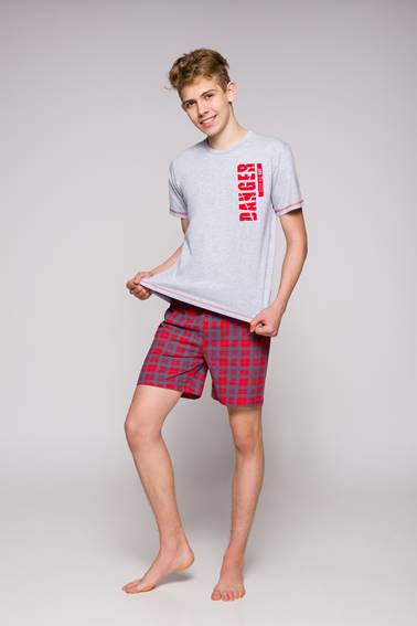 TARO_B/Л19_389 FRANEK пижама для мальчиков подростковая (цвет 2) меланж