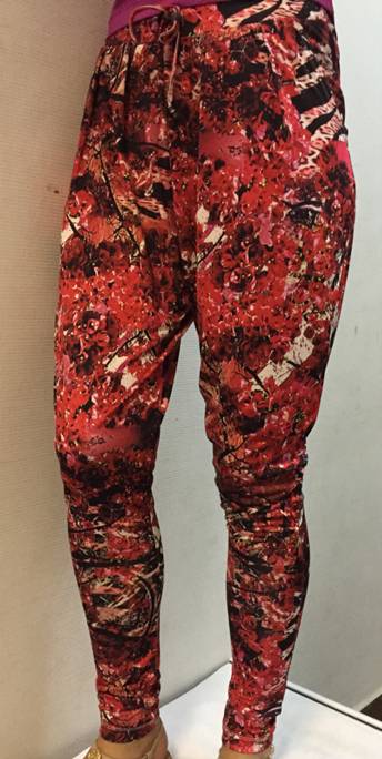 EXTORY DJB3L2.0001 брюки женские красный (S-XL)
